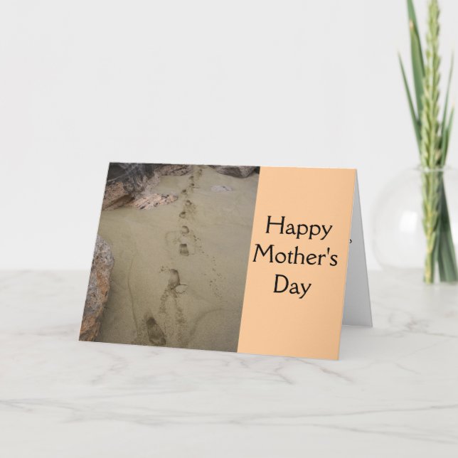 Mor Fotsteg att följa i Life Kort (Framsida)