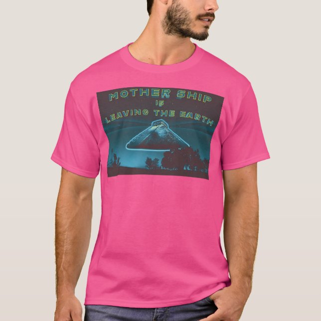 Mor Frakt Lämnar jorden T Shirt (Framsida)