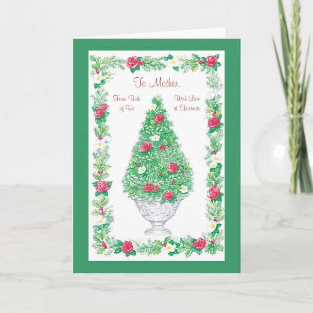 Mor från båda av oss helgkort (Framsida)