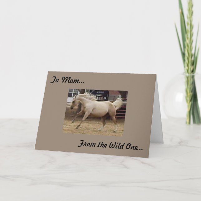 Mor - från Vild ett Kort (Framsida)