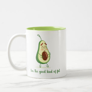 Mor Funny Avocado förväntas Två-Tonad Mugg