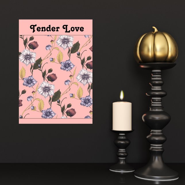 Mor Garden Botanical Canvastryck (Skapare uppladdad)