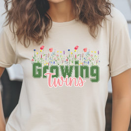 Mor Garden, växande twillingar, mamma klubb T Shirt