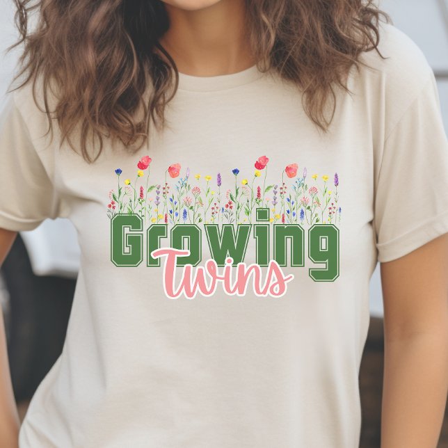 Mor Garden, växande twillingar, mamma klubb T Shirt (Skapare uppladdad)