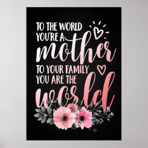 Mor-gåva till min Mor Poster