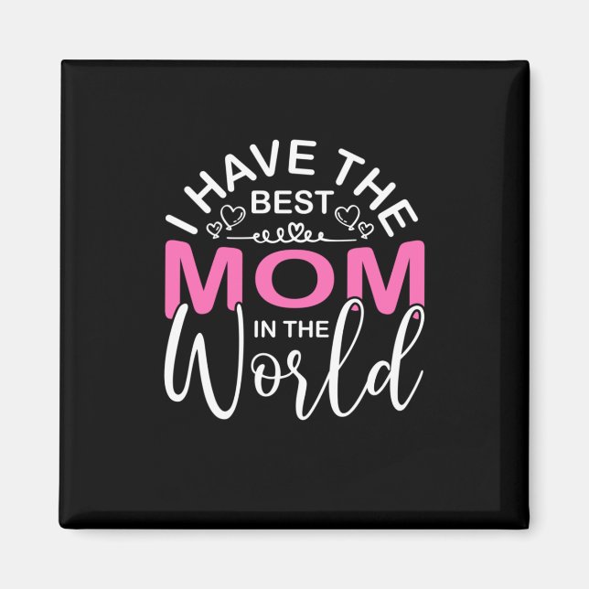 Mor-gåvan jag har bäst Mamma Magnet (Framsidan)