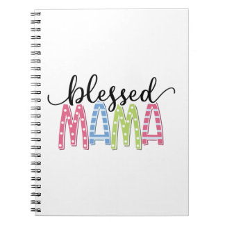 Mor Gift Bled Mamma Anteckningsbok