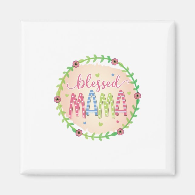 Mor Gift Blsed Mor Magnet (Framsidan)
