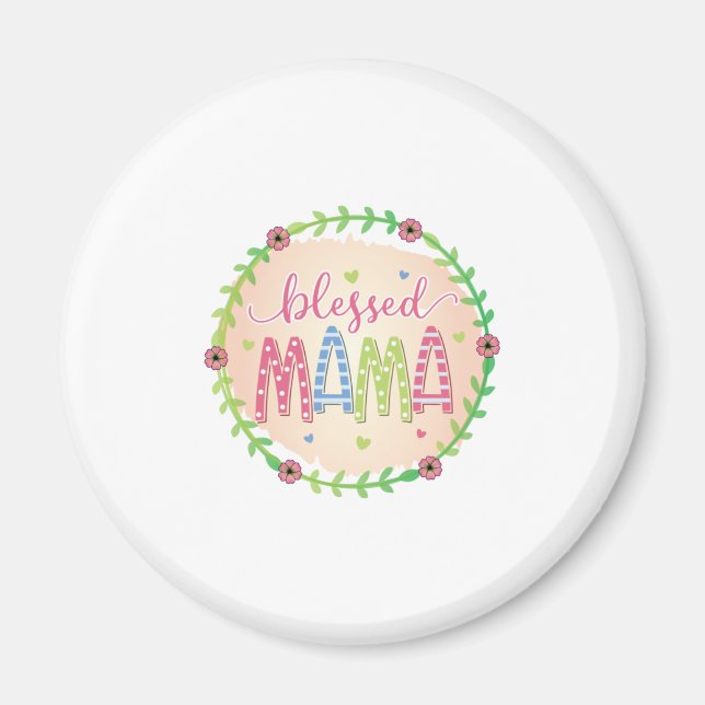 Mor Gift Blsed Mor Magnet (Framsidan)
