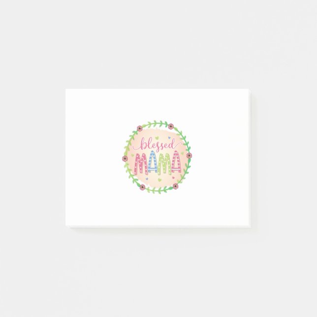 Mor Gift Blsed Mor Post-it Block (Framsida)