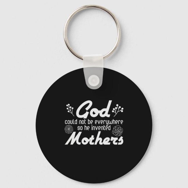 Mor Gift Gud Han inventerade Mor Nyckelring (Framsida)