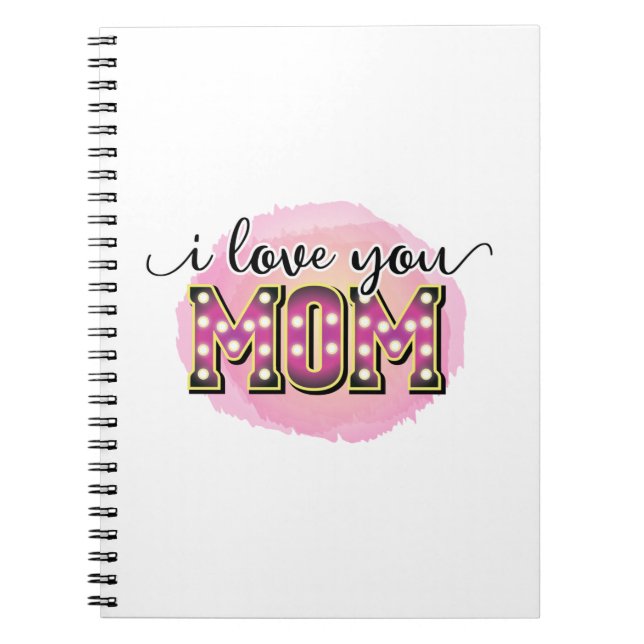 Mor Gift I Kärlek You Mamma Anteckningsbok (Framsidan)
