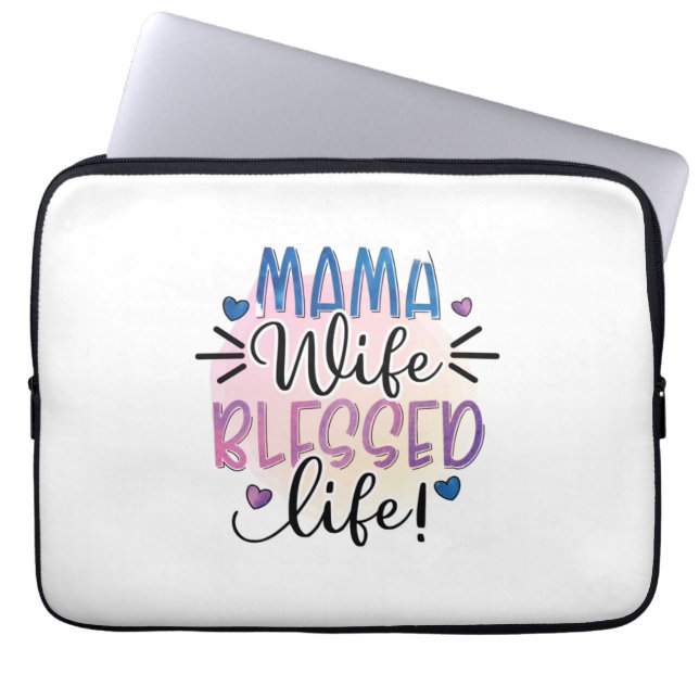 Mor Gift Mamma Maka Blankt liv Laptop Fodral (Framsidan)