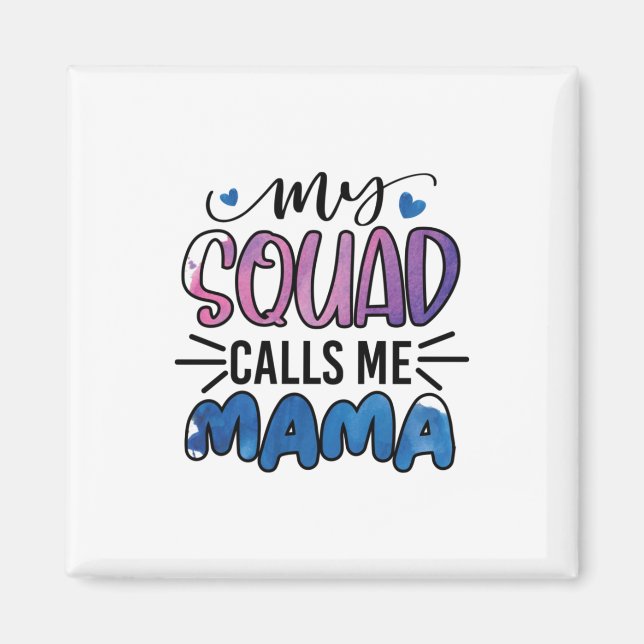 Mor Gift mitt torget kallar mig Mamma Magnet (Framsidan)