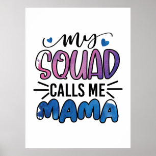 Mor Gift mitt torget kallar mig Mamma Poster