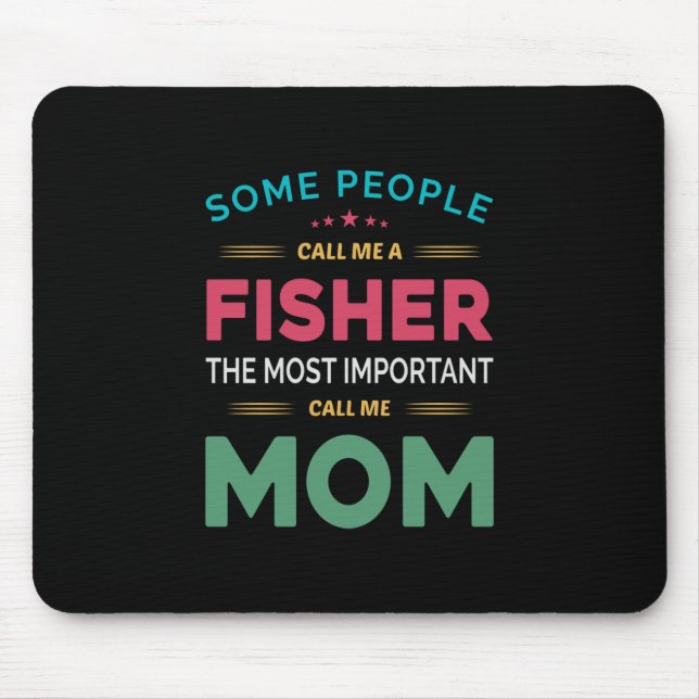 Mor Gift några kallar mig Fisher Mamma Musmatta (Framsidan)