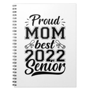 Mor Gift Proud Mamma Best 2022 Senior Anteckningsbok