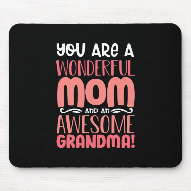 Mor Gift | Proud Wonderful Mamma Birthday Musmatta (Framsidan)