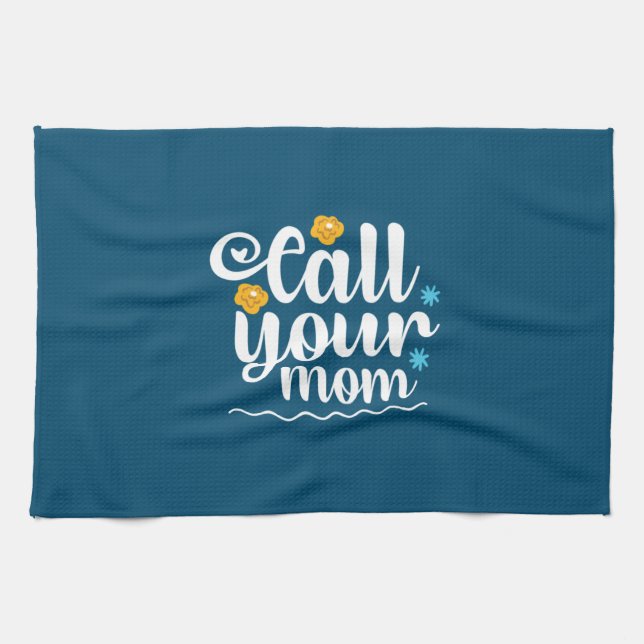 Mor Gift ringa Mamma Kökshandduk (Horisontell)