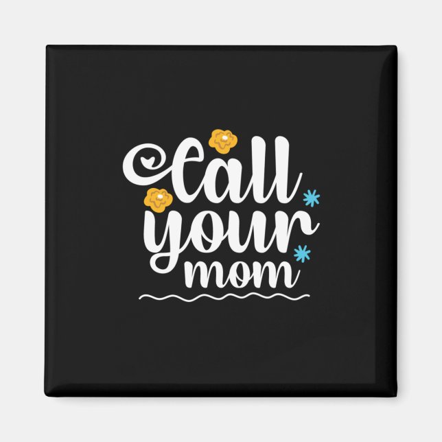 Mor Gift ringa Mamma Magnet (Framsidan)
