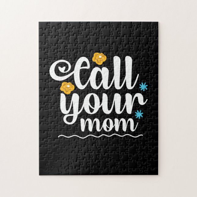 Mor Gift ringa Mamma Pussel (Vertikal)