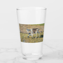 Mor Goat med sin Young Kid (av Segantini) Glaskopp