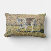 Mor Goat med sin Young Kid (av Segantini)