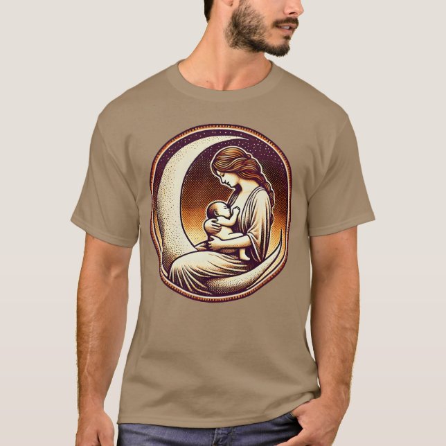 Mor Goddess vintage T Shirt (Framsida)