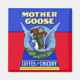Mor Goose Coffee och Ciciory Magnet