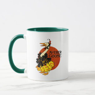 Mor Goose från klassiska barns bok Mugg