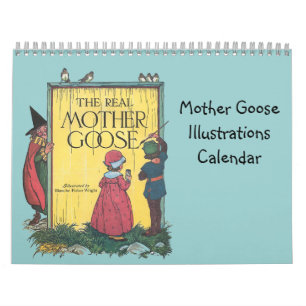 Mor Goose Illustrations Kalender