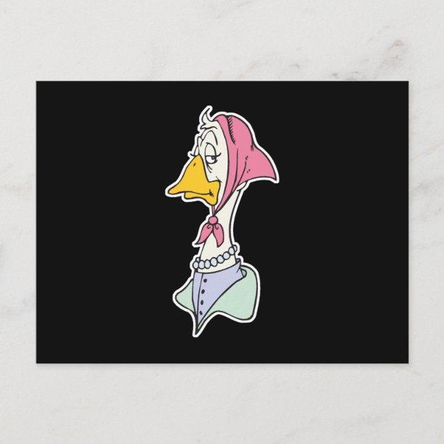 mor goose vykort (Framsida)