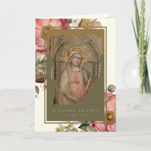 Mor Gravid Religiösa Mors dag Kort
