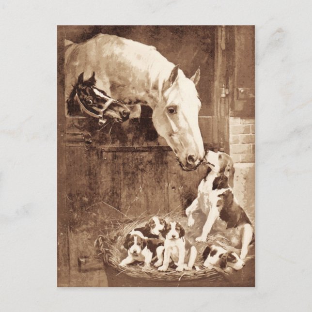 Mor hälsning varandra vykort (Framsida)