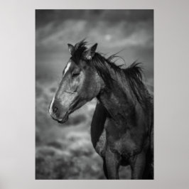 mor häst poster