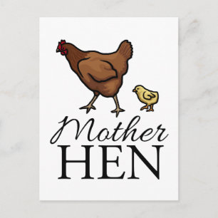 Mor Hen Vykort