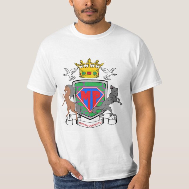 Mor: Heraldry av Kung! T-Skift T Shirt (Framsida)