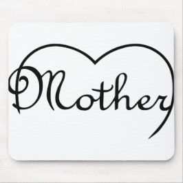 Mor hjärtkonstruktion musmatta