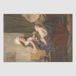 Mor Holding Her Child (av Rudolf Jordan)