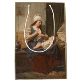 Mor Holding Her Child (av Rudolf Jordan)