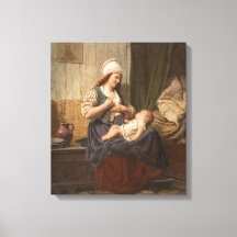 Mor Holding Her Child (av Rudolf Jordan)