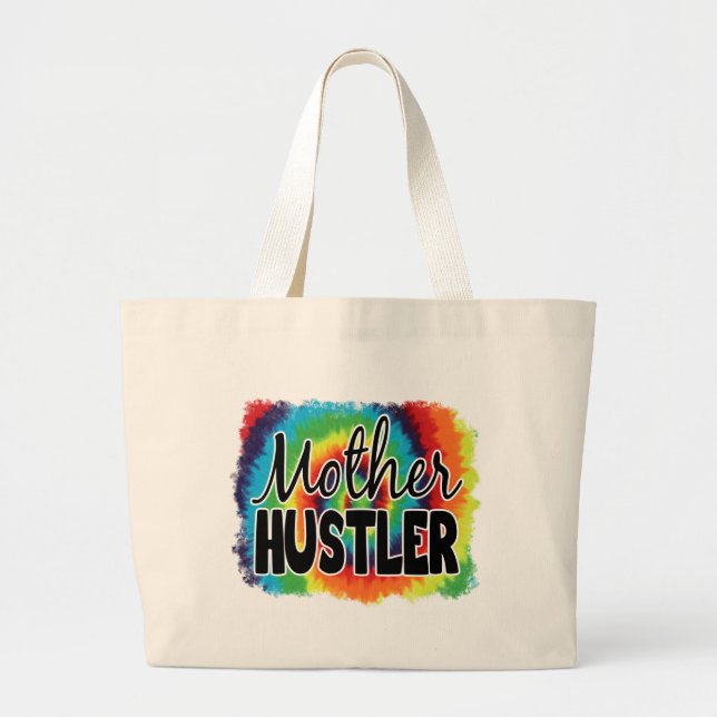 Mor Hustler Tote Bag Jumbo Tygkasse (Framsidan)