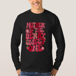 Mor i berryssvetten en jordgubbe första bir t shirt