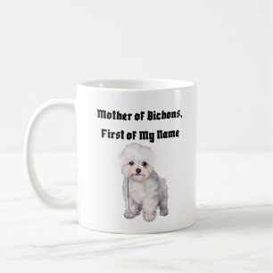 Mor i Bichons, första Namn Kaffemugg