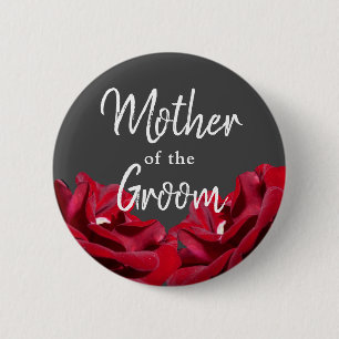Mor i Blommigten Groom Marsala Burgundy Knapp