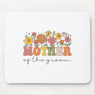 Mor i Blommigten Groom Wildblomma Bachelor Par Musmatta
