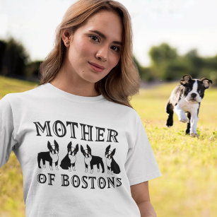 Mor i Boston Terriers Funny T Shirt