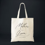 Mor i Chicen Groom  Script Tote Bag Tygkasse<br><div class="desc">Mor i Groom-presenten har moderskriptmanuell calligrafi.</div>