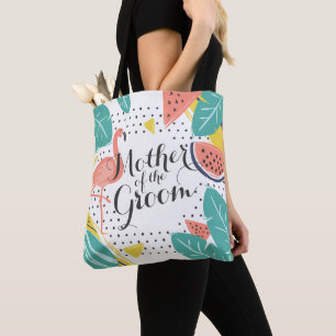 Mor i den tropiska sommartotebagen i Groom Tygkasse