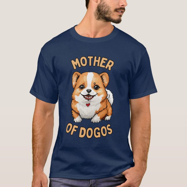 Mor i Dogos-gåva T Shirt (Framsida)